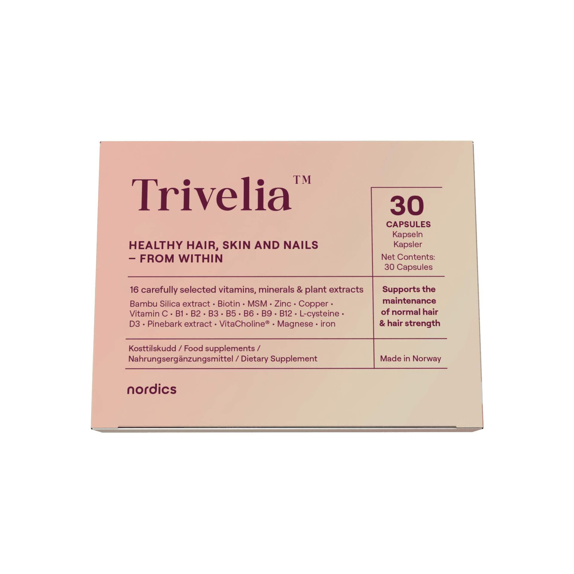Envase de Trivelia